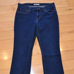 815 curvy bootcut  jeans Levis sz 33 dark wash